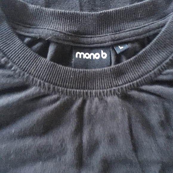 Mono B | Black Athletic Tank - Size Large - Picture 2 of 5